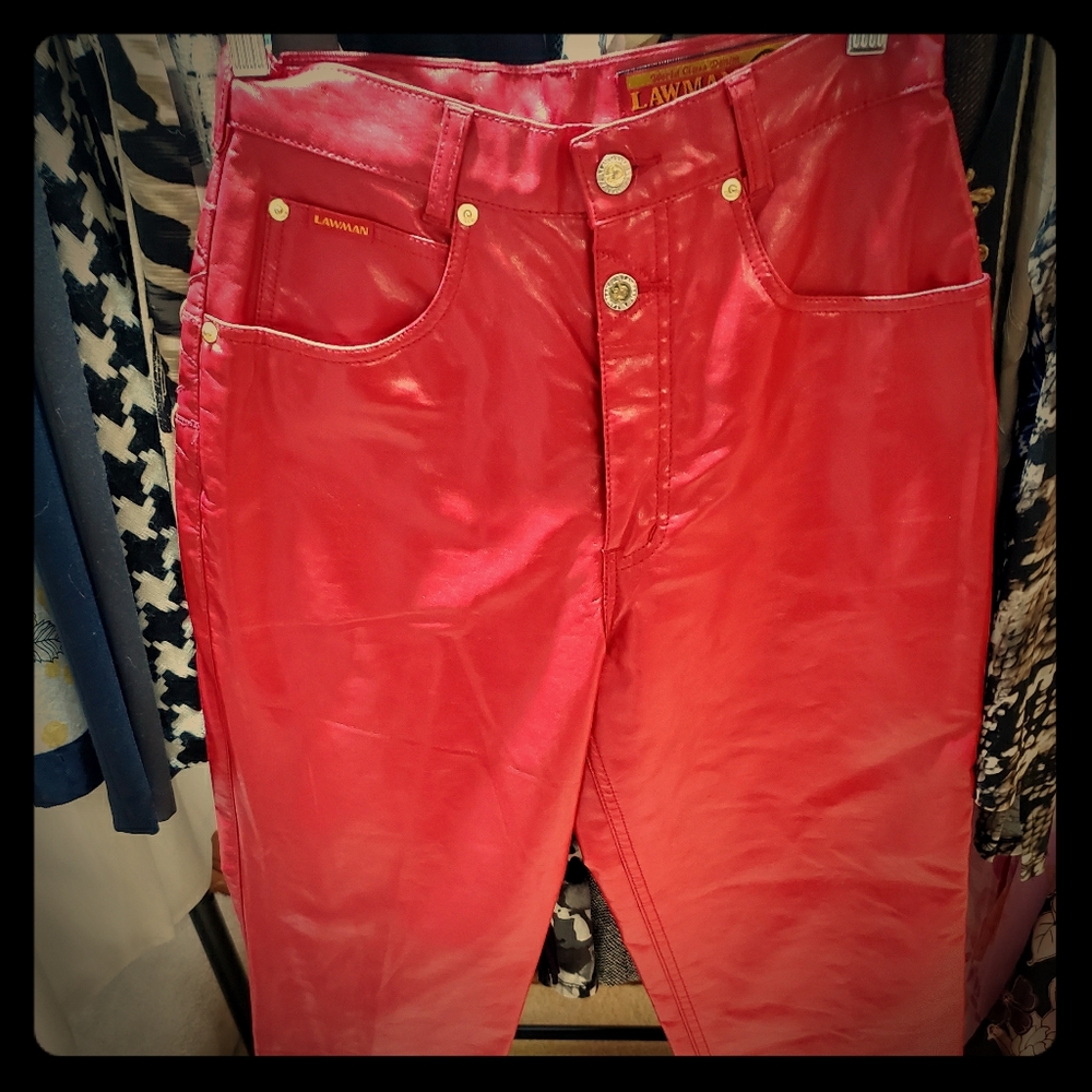 Rare Vintage Red Lawman western jeans